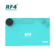 RF4 RF-PO15 Phone Repair Pad Silicone High Temperature Maintenance Mat with Storage Bracket for BGA Soldering Station