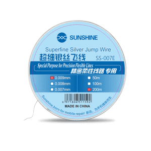 SUNSHINE SS-007E SILVER JUMP WIRE 0.009MM
