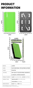 Luowei LW-PT03 Multifunctional Tin Planting Platform for CPU / Hard Disk / WiFi / Mid-level Soldering