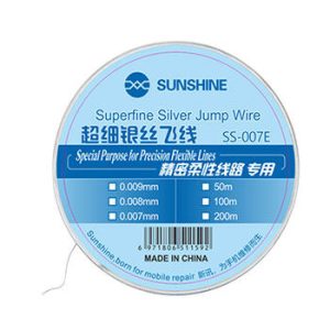 SUNSHINE SS-007E SILVER JUMP WIRE 0.007MM