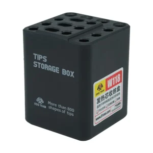 OSS TEAM W118 MULTI-FUNCTION STORAGE BOX FOR SOLDERING IRON TIPS