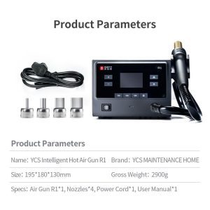 YCS INTELLIGENT HOT AIR GUN R1