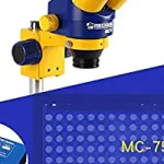 MECHANIC MC75T-B1 .7-4.5X Stereo Microscope With LED Light & Lens 0.5x