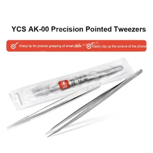YCS AK-00 High Precision Hand-Polished Ultra-Pointed Tweezers